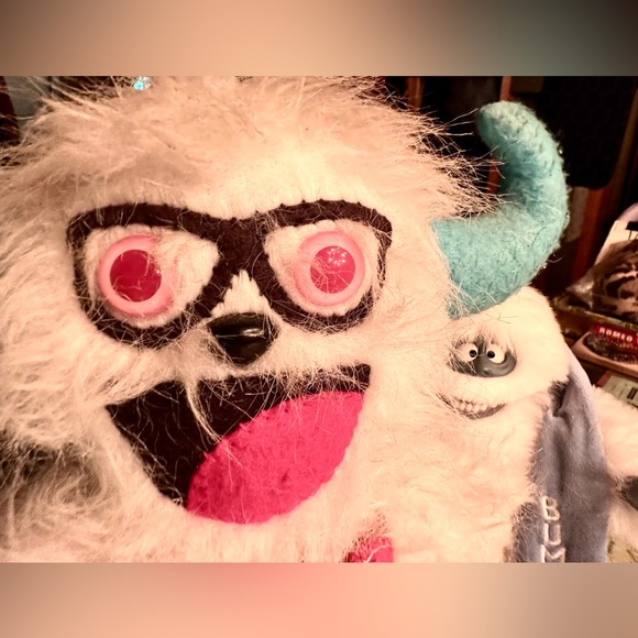 Yeti NERD Abominable Snowman Plush & Felt Doll - Picture 2 of 9